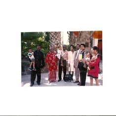 Aku with Son Uba, Chief Obasi, Okey, Morris, Eddie and Norah at Catalina Island