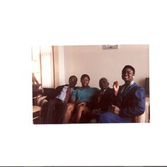 Dr. Joe Odim, Nnenna Odim, Chief Obasi and Ndenyi Uche in Boston