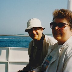 Louis and Monique 1975 Sailing Buzzards Bay