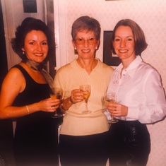 Val with her daughters, Julia and Louise in the late 90s!