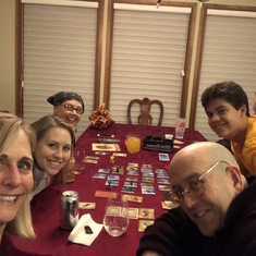 Board gaming with the Clarks in Seattle