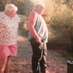 Grandpa and Great Grandpa watching tyler fish
