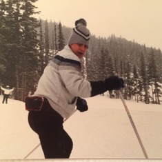 Vaughn the Skier.  Whistler Ski Resort, Vancouver, BC  January 1987  What a fun time we all had.  XOXOX K and D