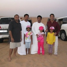 Our trip to Dubai with Venu and family will always be so special. 