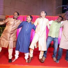 Spectacular dance by Vijayawada boys