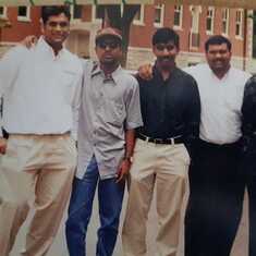 During Master's Days at Univ. of KY 1998 ! Can't believe he is no more :( will be dearly missed !