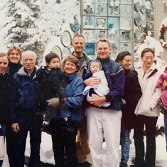 Theisen family members celebrate Thanksgiving in Aspen