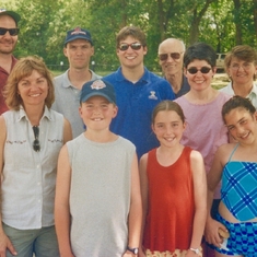 Annual Theisen family reunion in Richmond, MN