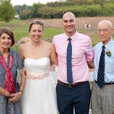 2014 Vera and Sy at their grandson Brian's wedding