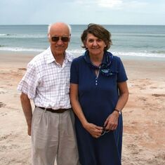 After retiring from teaching, Sy & Vera spent several winters in the sunshine in Ormond Beach, FL