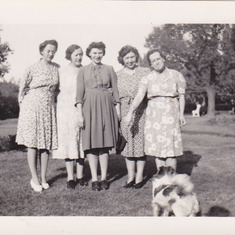 Ethel, Nana, Mom, Annie, Lally