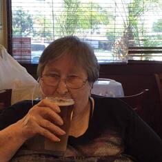 Mom liked her beer! 