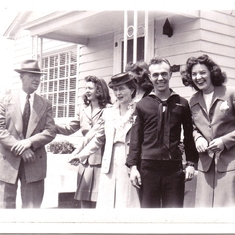 Portsche Family around 1945