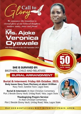 Veronica Ajoke Oyawale