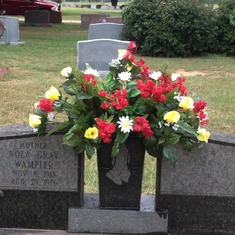 Mom's Mother's side of the headstone