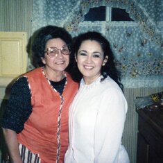 Veronica and her mother
