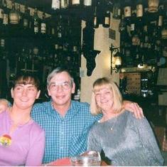 My 21st with mum and dad 