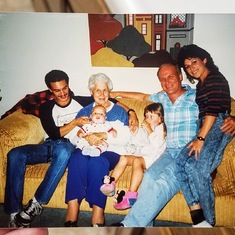 1989 in Petaluma after grandson Jared Smith ’s birth