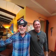 Jay with the pirate of Vacaville
