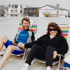 Vicki and Michael on Hollywood Beach