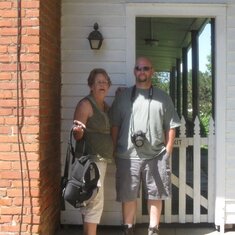 Vickie and son John at Amana Colonys  Iowa