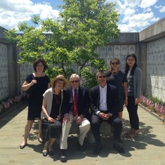Memorial Day 2014 - Ed Kane and Phylis, Madeleine, Celeste, Victoria, Mary, and Vincent