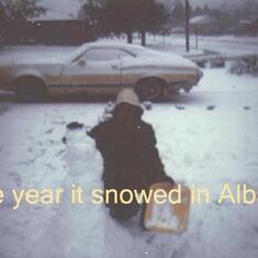 The year it snowed Victoria (Mommie)