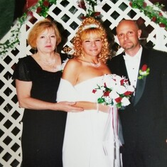 This is my sister Michele's wedding to Ken
