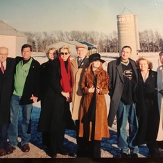 Gathering in South Dakota at the home of Arvella Skogland, life-long friend of Chip"s mother, Darlene.