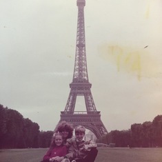 -1980s Paris with the family