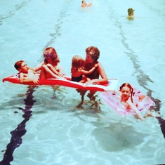the country club.pool was a fun summer staple