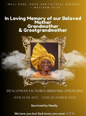 Victoria Ibironke Omokaiye
