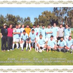 Soccer team for the 2012 Chilean Inter-Observatory Olympics