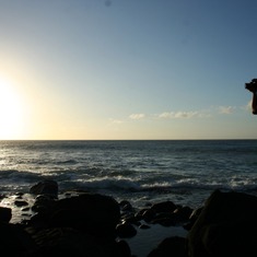Photographing the Na Pali coast, Kauaii