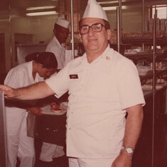 1970’s as Army Reserve cook.