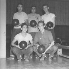Bowling team, est 1952.