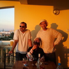 Stephan, Tiffain and Vincent, Morocco 2012