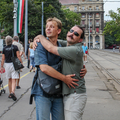 With Jacky in Budapest 2014