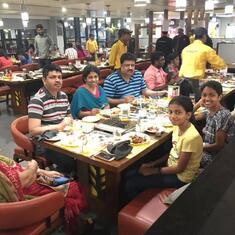 Dinner out with Family