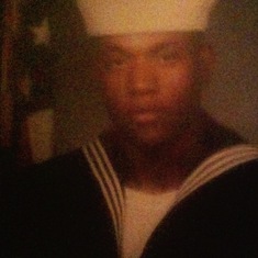 Zane Jr. Violet’s nephew. Naval Base Training facility, Chicago. Around 1996.