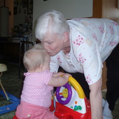 June 2008: Great-granddaugher Isabella
