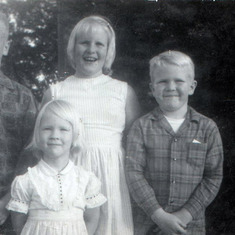 Violet's children- Mike, Debbie, Tim and Karen