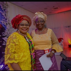 Mama with Professor Uche Azikiwe