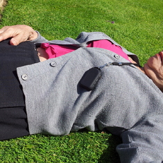 Mom crashed out in the park - approx 2011/12