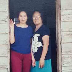 Mom and her sister Ji Chiang - approx 2000