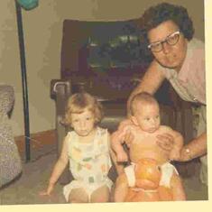 Carla and Jeff Cowdery with Grandma