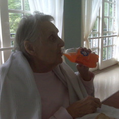 Mom's favorite orange soda..."mmmm this is gooood!"