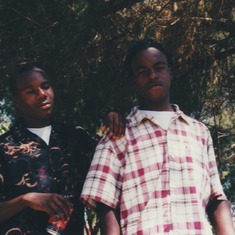 Grandsons, Tyrone & Michael Jones