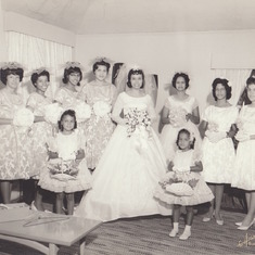 Aunty Jo part of the Wedding party of Sister N Law Ione Owens Taylor Spears. Oldest brother was Robert D. Taylor Jr
