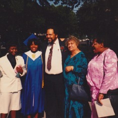 At Niece Pombe's High school Graduation